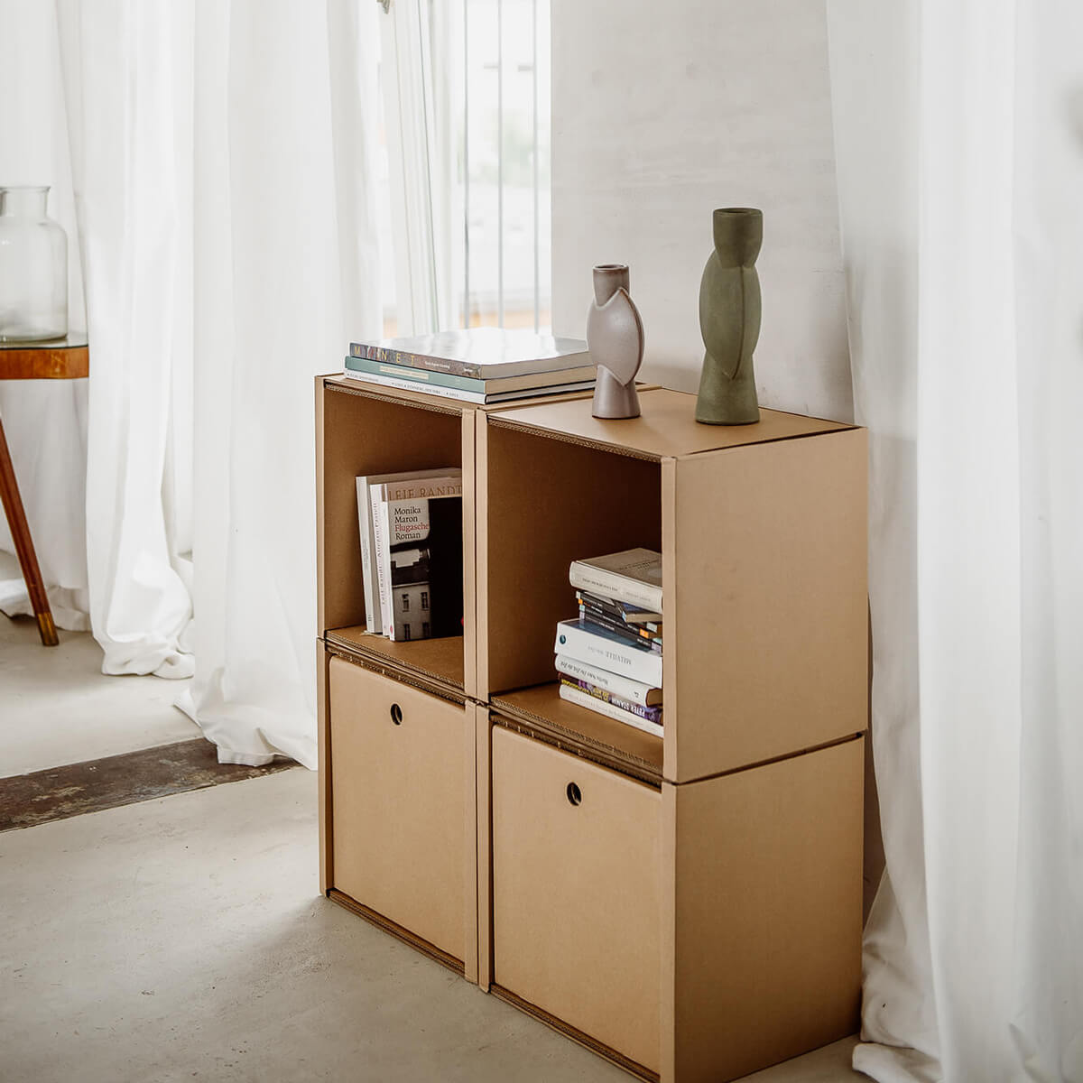 ROOM IN A BOX modular shelving system