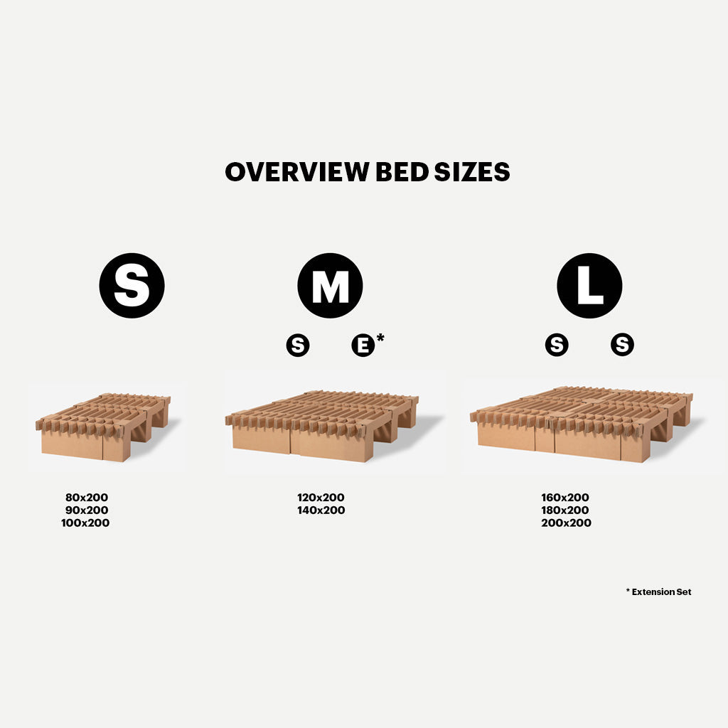 ROOM IN A BOX storage bed size overview