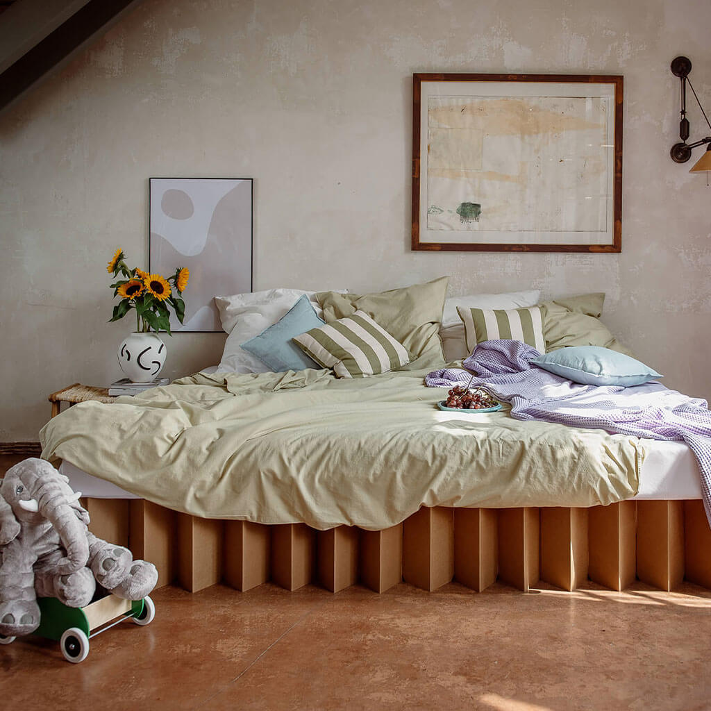 ROOM IN A BOX family bed in natural