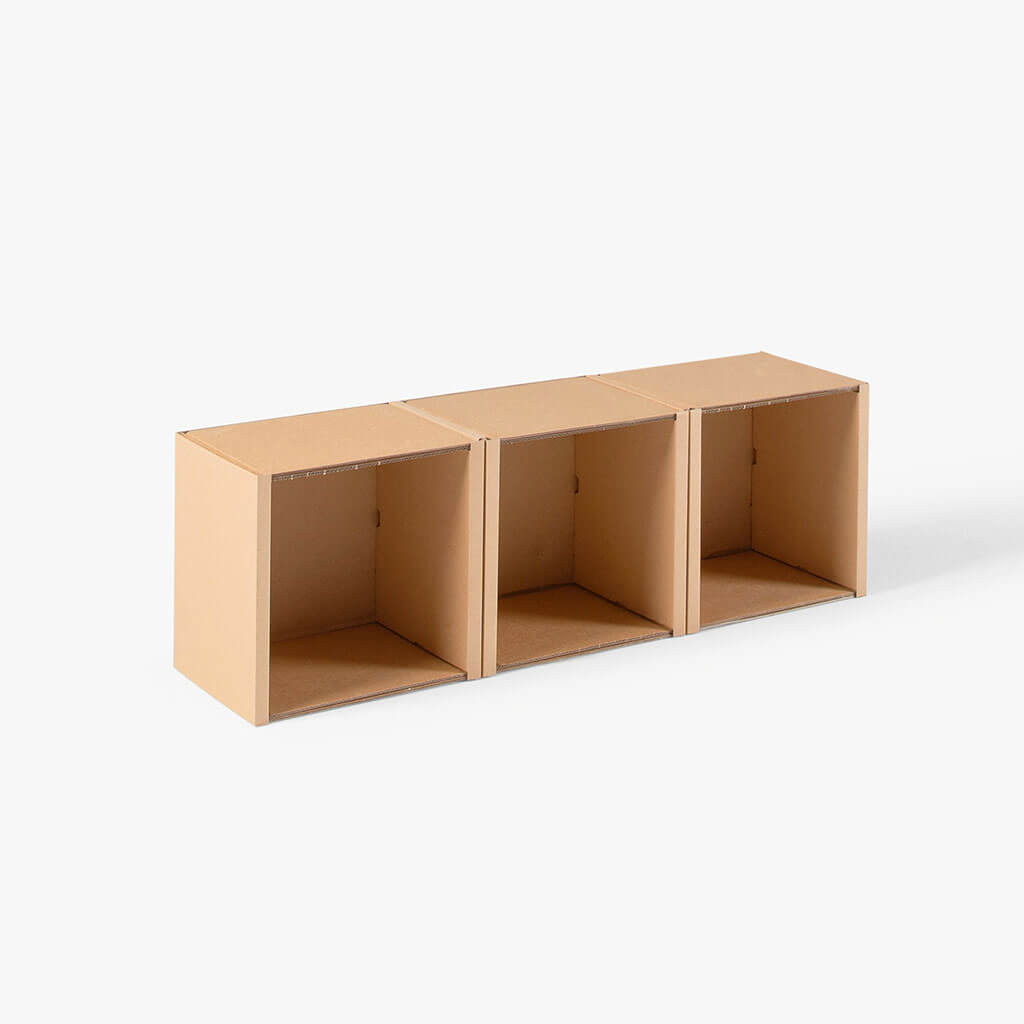 Scatola Di Cartone Ondulato U-Line S-10661 30x30x12 Cm - Parete Singola - Foto 5