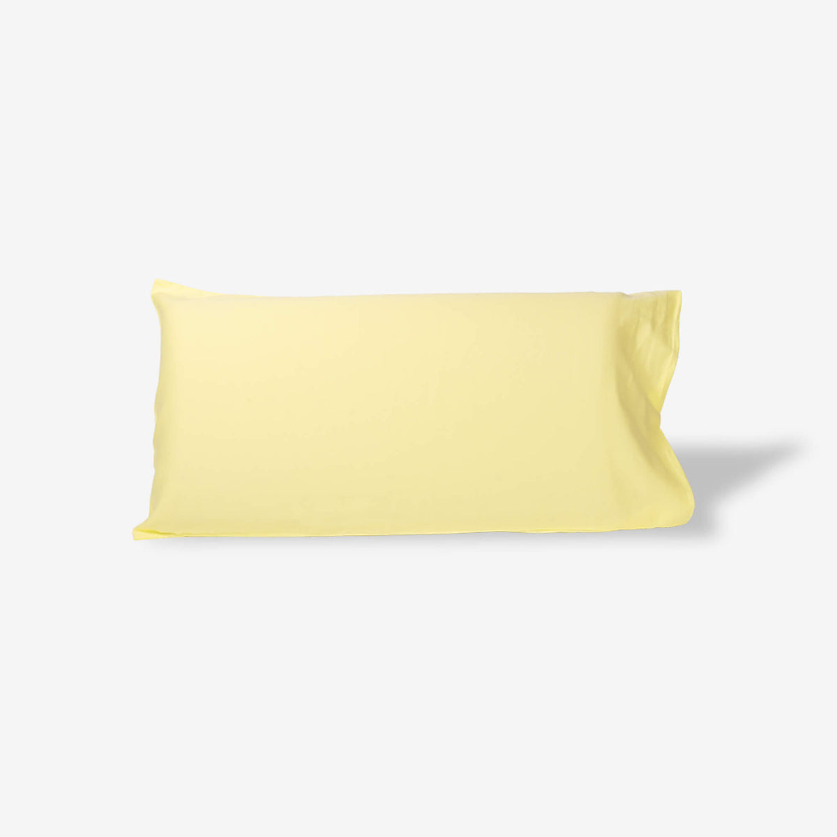 ROOM IN A BOX organic cotton pillow case lemon yellow