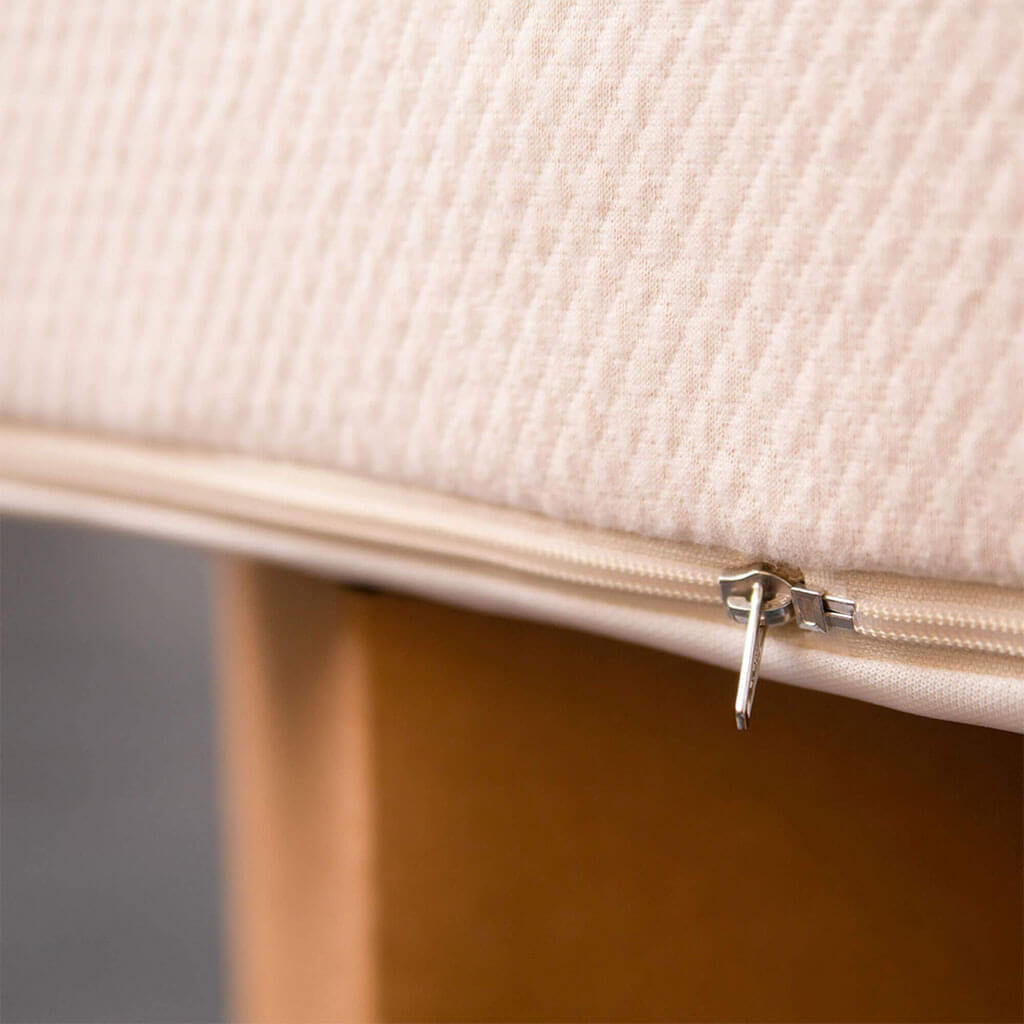 RIAB sustainable natural latex mattress with removable cover