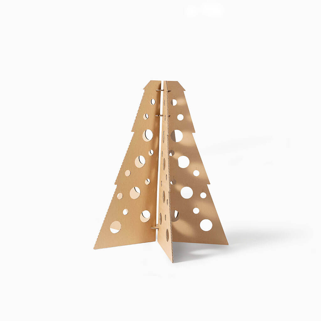 ROOM IN A BOX - Zero Waste Christmas Tree made from sustainable cardboard extension